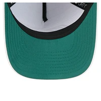 Casquette ajustable New Era New York Jets Adventure Gradient 9FORTY M-Crown A-Frame pour homme, blanche/verte