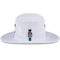 Bob New Era blanc New York Jets 2024 NFL Training Camp Panama pour homme