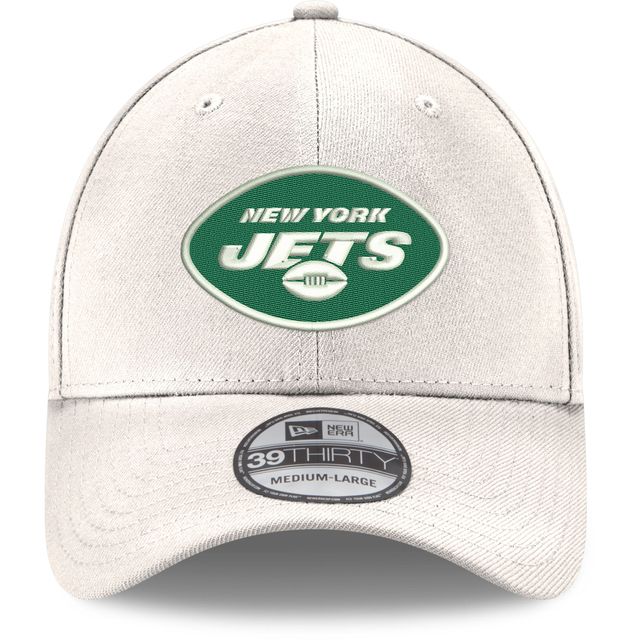 Casquette Flex New York Jets Iced II 39THIRTY Era pour homme, blanche