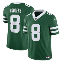 Nike Aaron Rodgers Legacy Green New York Jets Vapor F.U.S.E. Maillot limité