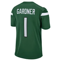 Maillot de match joueur Nike Ahmad Sauce Gardner vert New York Jets pour hommes