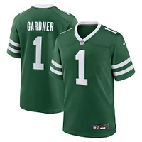 Men's Nike Ahmad Sauce Gardner Legacy New York Jets Game Jersey