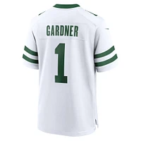 Maillot de jeu alternatif Nike Ahmad Sauce Gardner Spotlight pour hommes des New York Jets, blanc