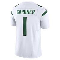 Nike Ahmad Sauce Gardner Blanc New York Jets Vapor F.U.S.E. Maillot limité