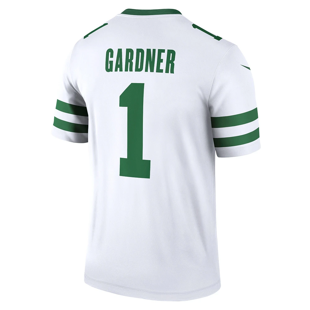 Men's Nike Ahmad Sauce Gardner White New York Jets Legend Jersey