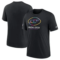 T-shirt Nike noir pour homme New York Jets 2024 NFL Crucial Catch