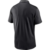 Men's Nike Black New York Jets Franchise Logo Performance Polo