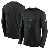 Men's Nike New York Jets Legend Icon Long Sleeve T-Shirt