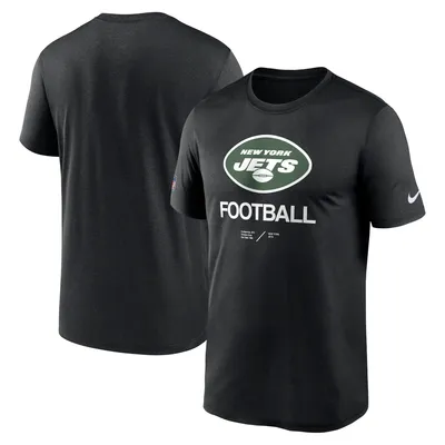New York Jets Nike Sideline Infograph Performance T-Shirt