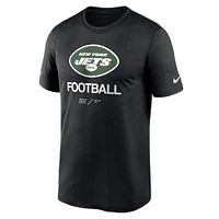 Men's Nike New York Jets Sideline Infograph Performance T-Shirt