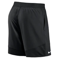 Short tissé extensible Nike noir New York Jets pour homme