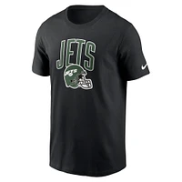 T-shirt Nike New York Jets Team Athletic noir pour homme