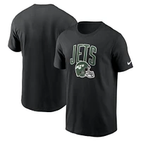 T-shirt Nike New York Jets Team Athletic noir pour homme