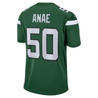 Men's Nike Bradlee Anae Gotham Green New York Jets Game Player Jersey