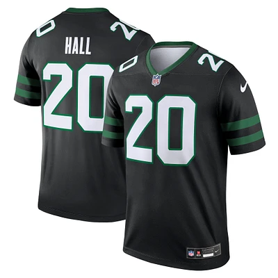 Men's Nike Breece Hall Black New York Jets Alternate Legend Jersey