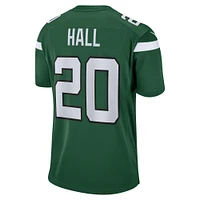 Maillot de match joueur des New York Jets Nike Breece Hall vert pour homme