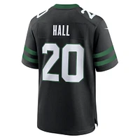 Maillot de match alternatif Nike Breece Hall Legacy pour hommes, noir, New York Jets