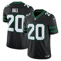 Nike Breece Hall Legacy pour hommes, noir, New York Jets, Alternate Vapor F.U.S.E. Maillot limité