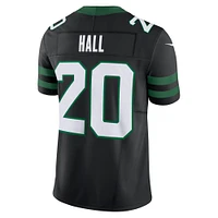 Nike Breece Hall Legacy pour hommes, noir, New York Jets, Alternate Vapor F.U.S.E. Maillot limité