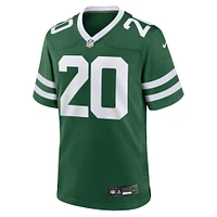 Maillot de match Nike Breece Hall Legacy vert New York Jets pour homme