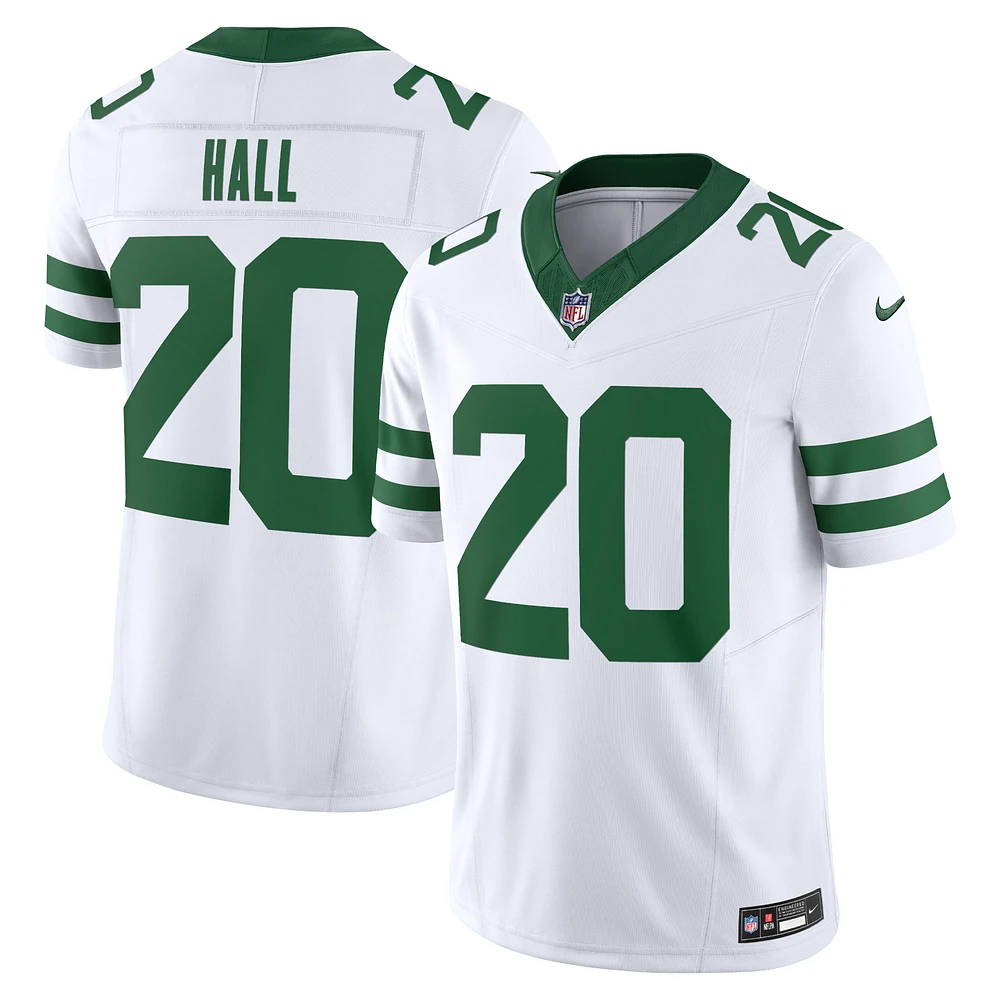 Nike Breece Hall Legacy Blanc New York Jets Vapor F.U.S.E. Maillot limité