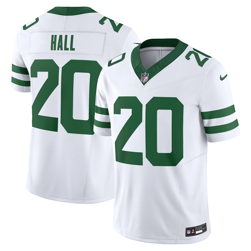 Nike Breece Hall Legacy Blanc New York Jets Vapor F.U.S.E. Maillot limité