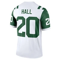 Maillot Nike Breece Hall blanc pour homme des New York Jets, légende alternative