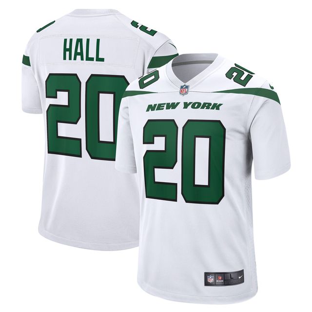 Nike Breece Hall New York Jets Away Game Player Maillot Homme Blanc