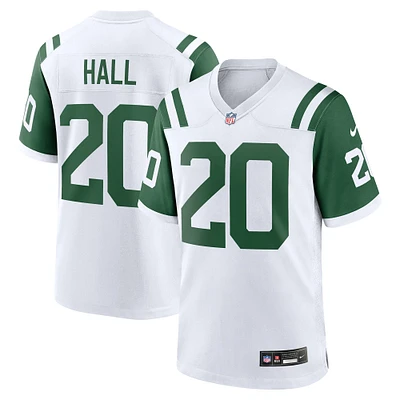 Men's Nike Breece Hall White New York Jets Classic Alternate Game Jersey