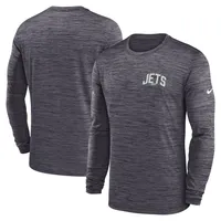 Nike Men's Atlanta Falcons Sideline Alt Black Velocity Long Sleeve T-Shirt