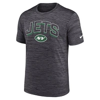 Men's Nike Charcoal New York Jets Velocity Performance T-Shirt