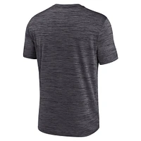 Men's Nike Charcoal New York Jets Velocity Performance T-Shirt
