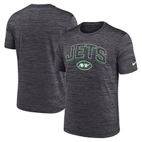 Men's Nike Charcoal New York Jets Velocity Performance T-Shirt