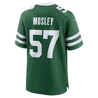 Maillot de match Nike C.J. Mosley Legacy Green New York Jets pour homme