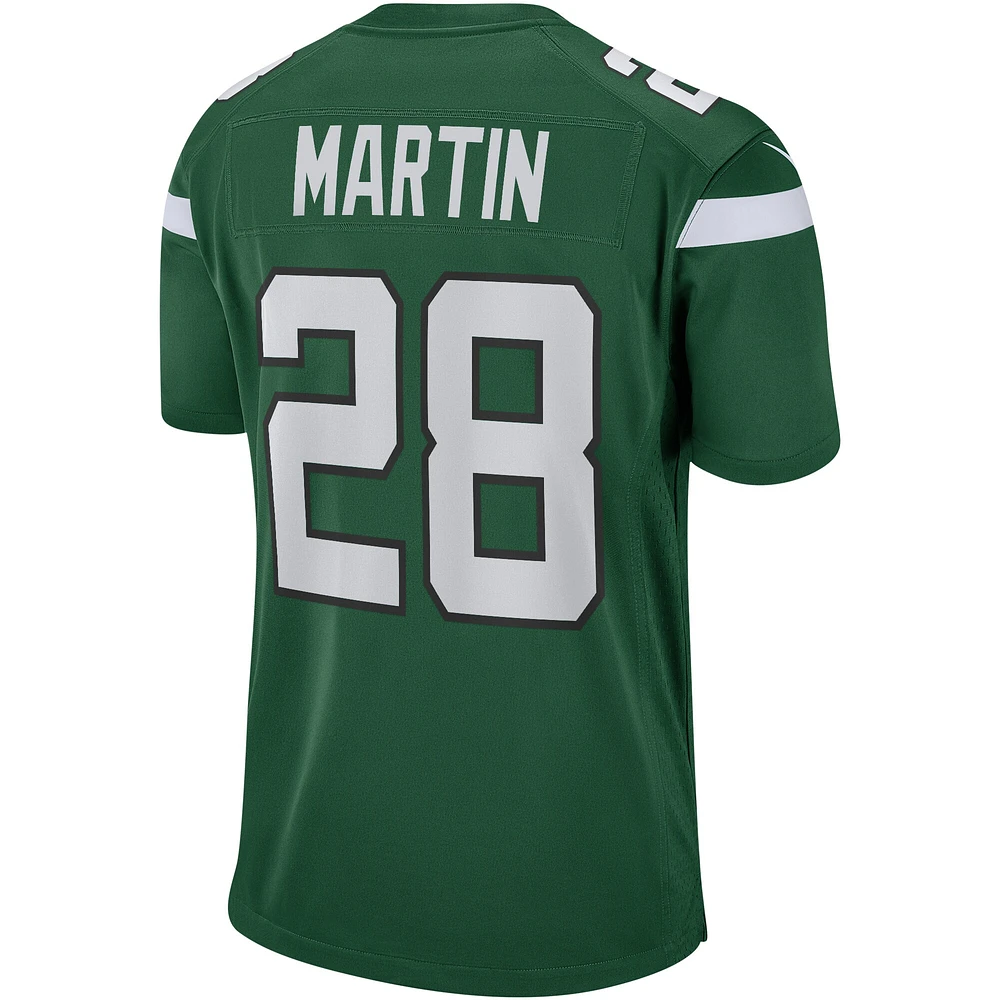 Maillot de joueur retraité Nike Curtis Martin Gotham Green New York Jets Game pour homme