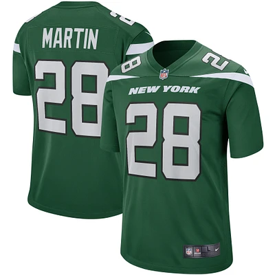 Maillot de joueur retraité Nike Curtis Martin Gotham Green New York Jets Game pour homme