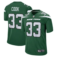 Men's Nike Dalvin Cook Gotham Green New York Jets Game Player Jersey