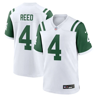 Men's Nike D.J. Reed White New York Jets Classic Alternate Game Jersey