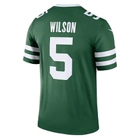 Men's Nike Garrett Wilson Legacy Green New York Jets Legend Player Performance Top