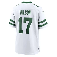 Men's Nike Garrett Wilson Legacy White New York Jets Game Jersey