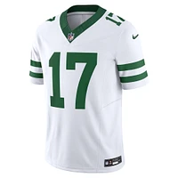 Nike Garrett Wilson Legacy pour hommes, blanc, New York Jets Vapor F.U.S.E. Maillot limité