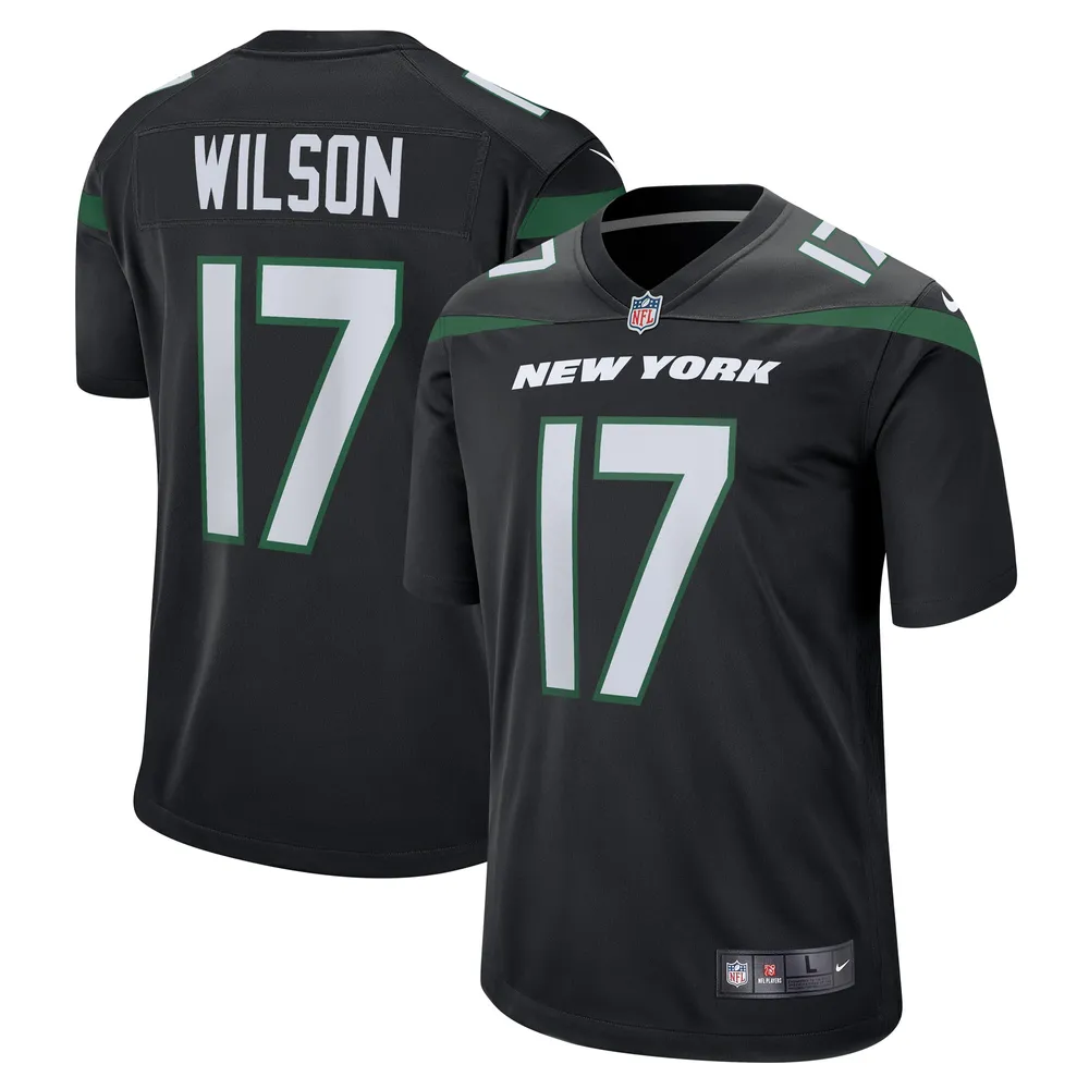 Women's Nike Garrett Wilson Stealth Black New York Jets Alternate Game  Player Jersey