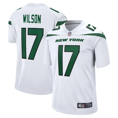 Garrett Wilson Green New York Jets Autographed Nike Limited Jersey