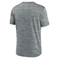 T-shirt Nike gris New York Jets 2024 Sideline Velocity Performance pour homme