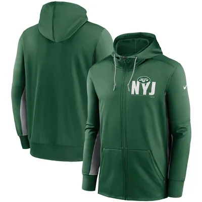 Men's Nike Royal New York Giants Performance Sideline Lockup Full-Zip Hoodie Size: Small