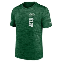 T-shirt Nike Performance Sideline Velocity 2024 pour homme, vert, New York Jets