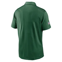 Polo Nike Performance Sideline Victory 2024 New York Jets vert pour homme