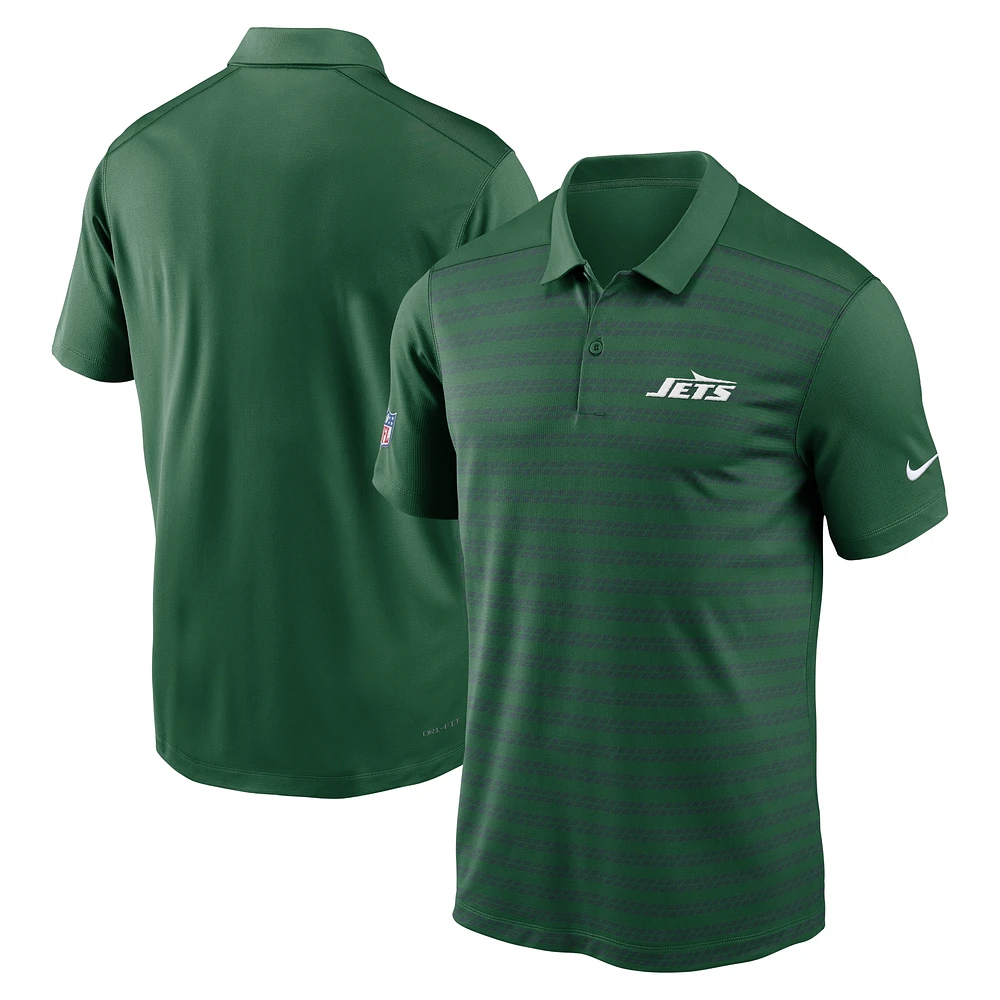 Polo Nike Performance Sideline Victory 2024 New York Jets vert pour homme