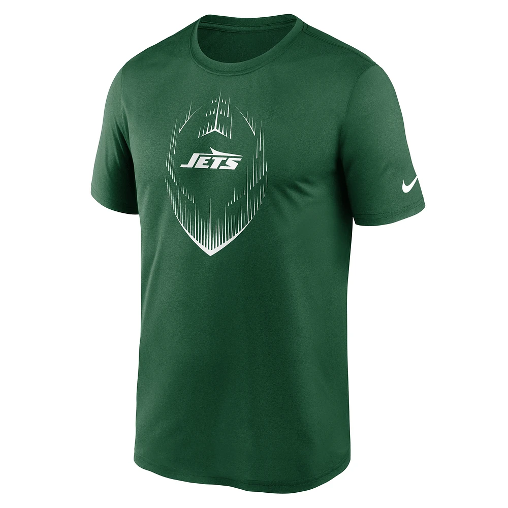 T-shirt Nike vert New York Jets Big & Tall Blitz Legend Icon pour homme