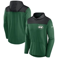 Sweat à capuche Nike pour hommes, vert, New York Jets, Fan Gear